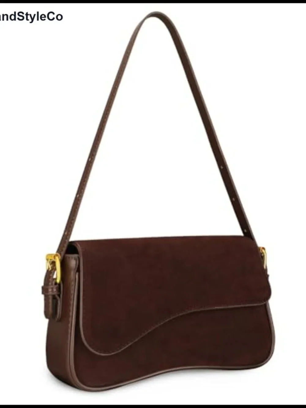 Suede Mini Hobo Shoulder Bag Women's Purse Crossbody
